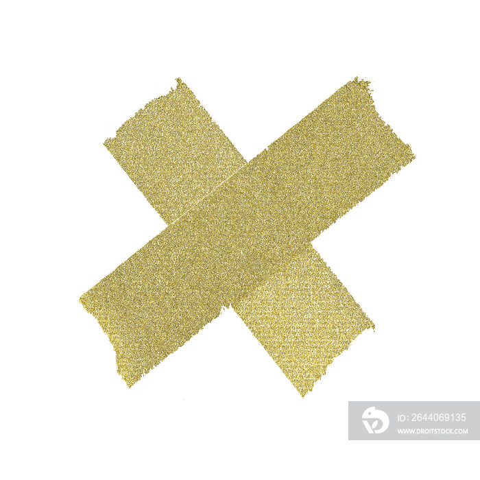 Gold Glitter Mosh Tape