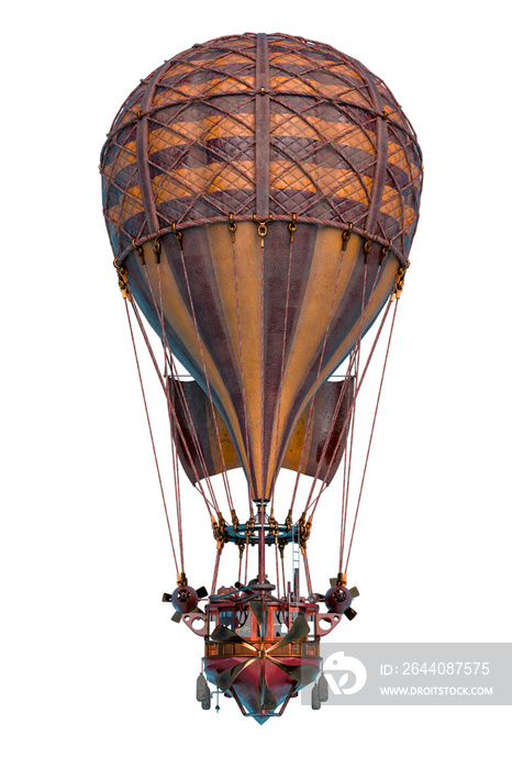 vintage hot air balloon three