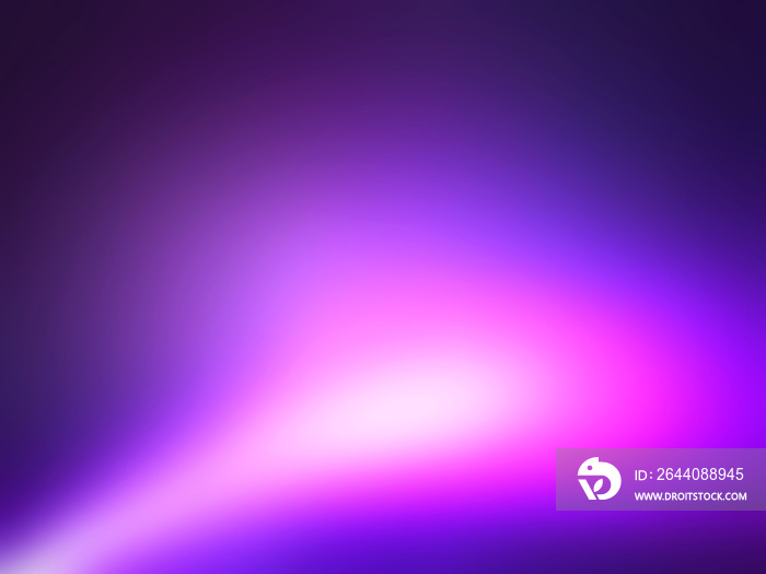 Abstract purple pink light empty dark background with copy space. Trendy color backdrop. Defocused i