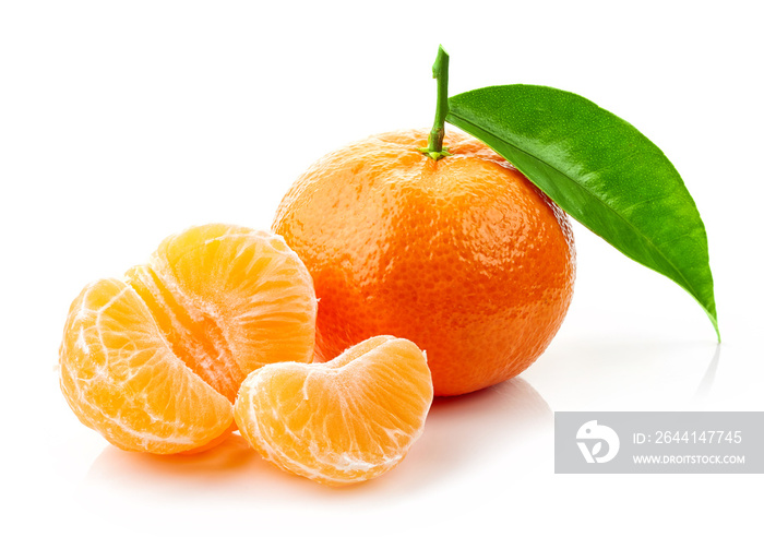 新鲜成熟的橘子