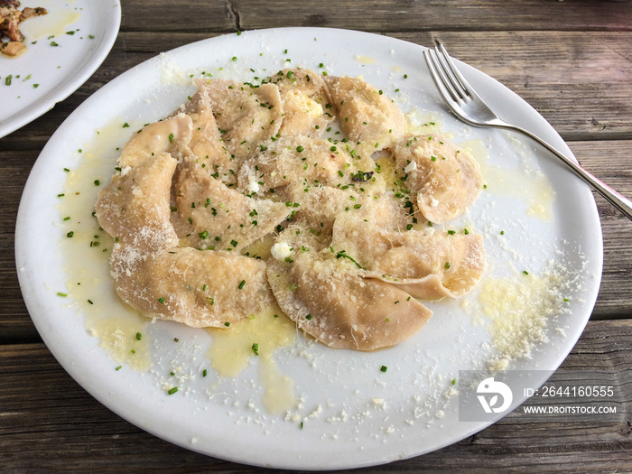 Schlutzkrapfen Tyrolean ravioli