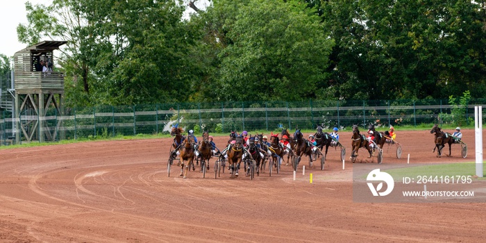 horse racing hippodrome of feurs