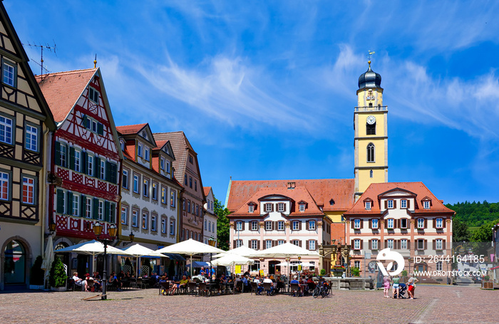 Bad Mergentheim, Innenstadtszene