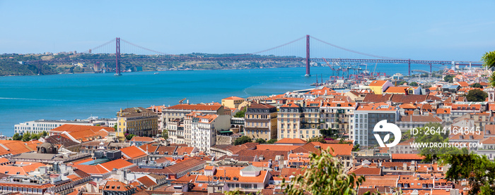 葡萄牙里斯本历史名城全景