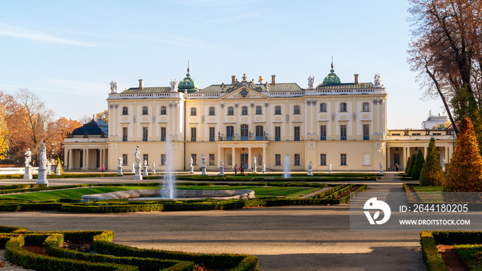 Wersal Podlasia, Jesień w Parku Branickich, Białystok, Podlasie, Polska