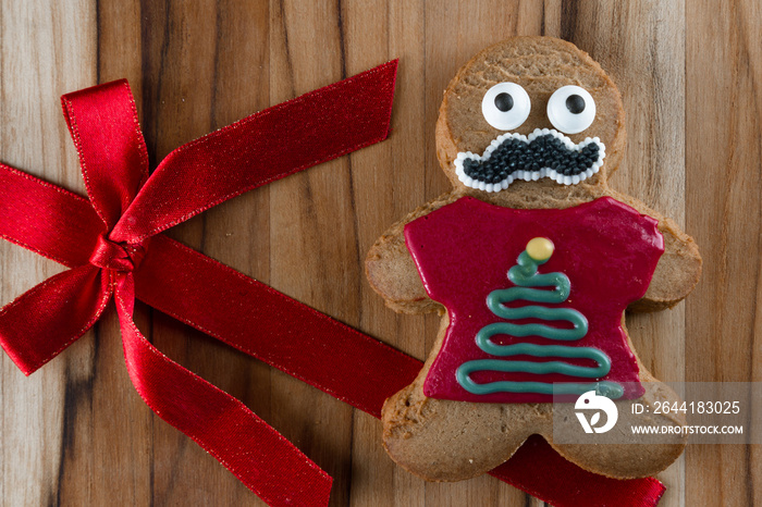 funny holiday gingerbread cookies