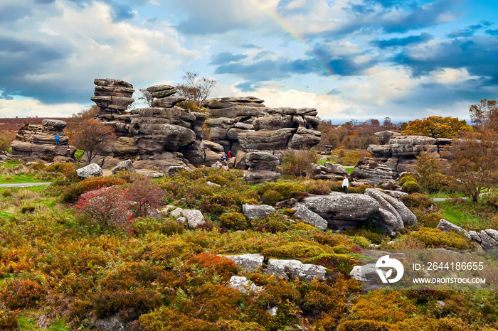 英国约克郡Brimham Rocks