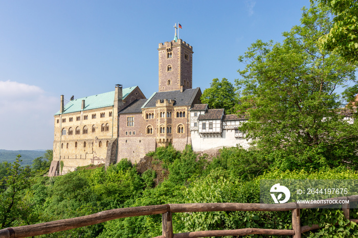 Die Wartburg in der Lutherstadt Eisenach, Thüringen