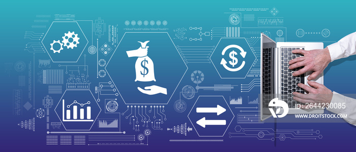 Concept of money transfer