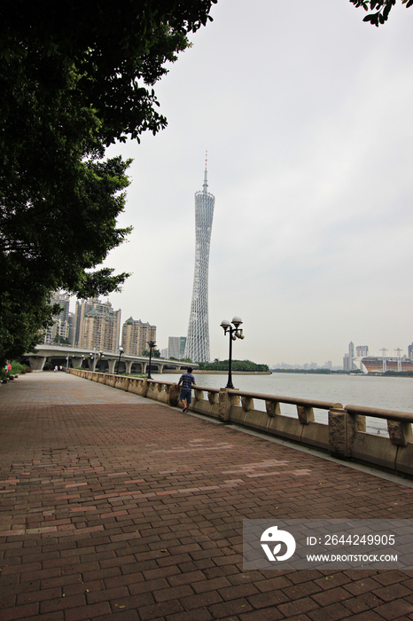 广东省广州珠江新城城市建筑