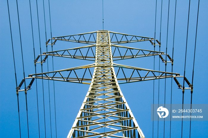 high voltage power line