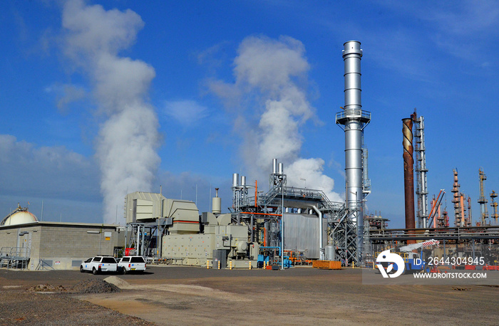 General view of an area of a Petro Chemical facility in Victoria.