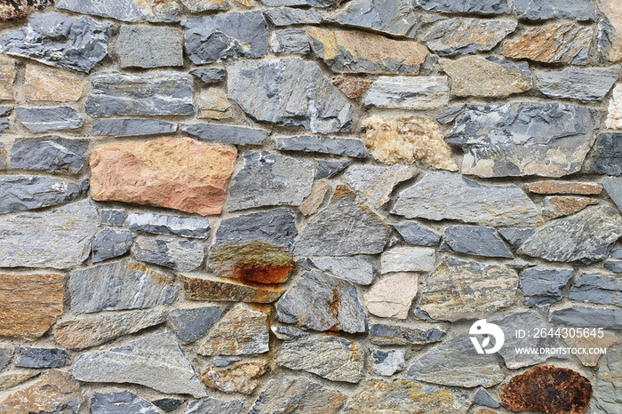 old stone floor and wall seamless texture background