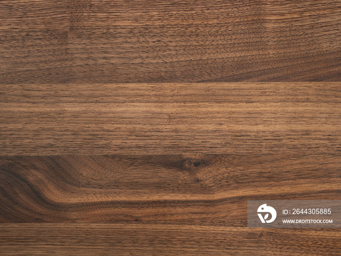 Texture of walnut surface with oil finish, Natural wooden background