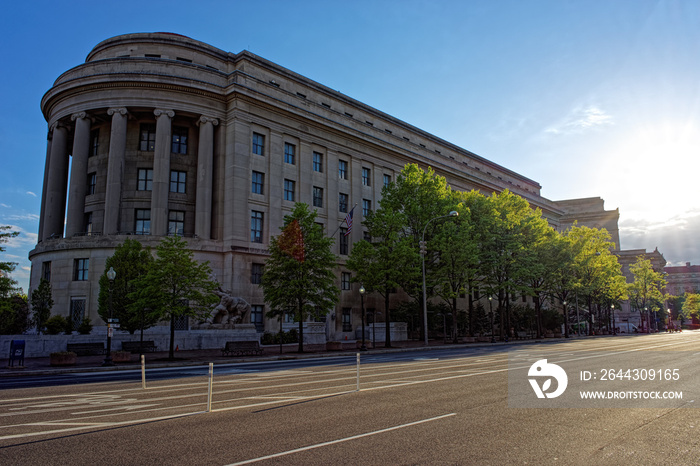 Federal Trade Commission Government Building in Washington DC, United States