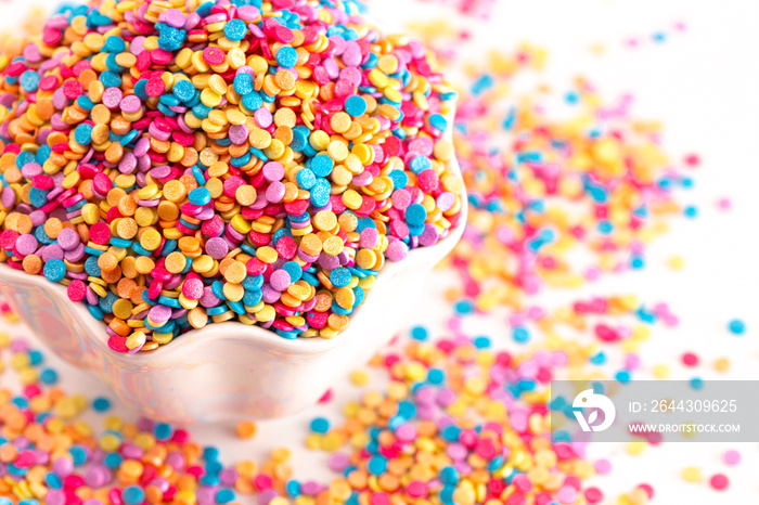 Glittery Rainbow Sprinkles for Decorating your Baked Goods