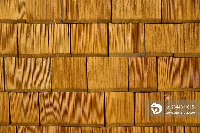 Background and texture of shingles of wood