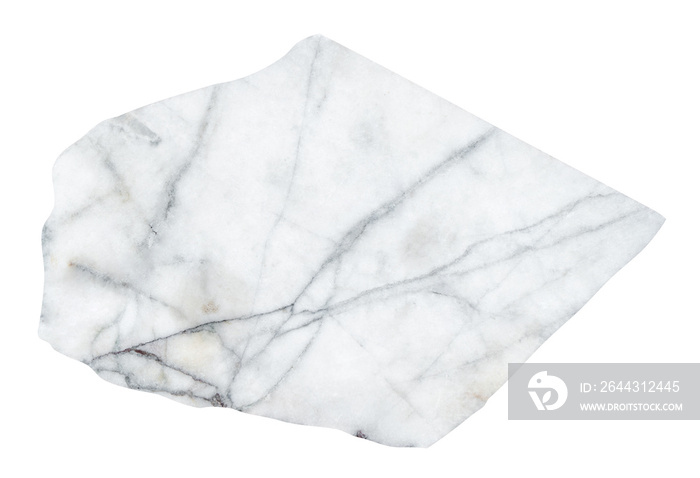 Marble pieces cut into different shapes with natural beige colors pattern stone for floor or wall with unique patterns.