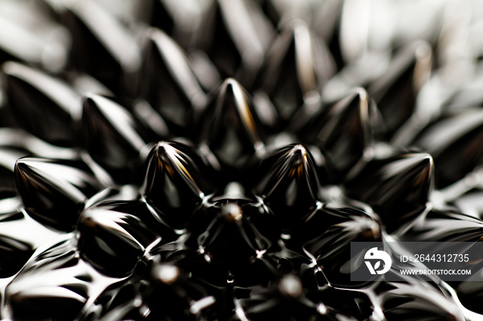 Ferrofluid - macro photo