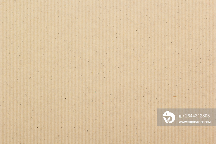 Brown corrugated cardboard texture background