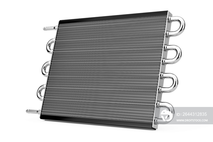 Car Honeycomb Radiator Heater. 3d Rendering