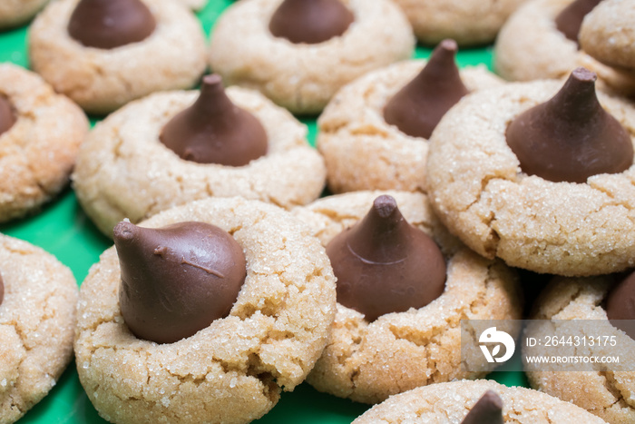 Peanut butter blossom cookie