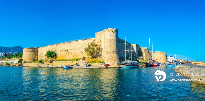 Kyrenia Castle situated in the Northern Cyprus