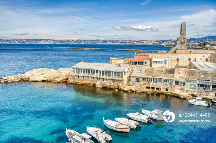 Marseille, Corniche, HDR Image