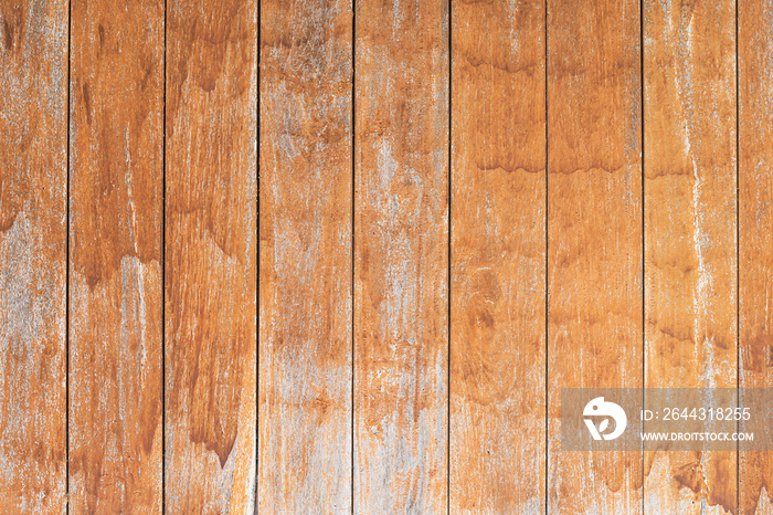 The background or old wooden wall surface is full of wrinkles.