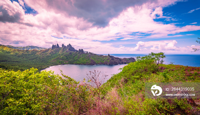 Akapa Bay, Nuku Hiva, Marquesas Islands