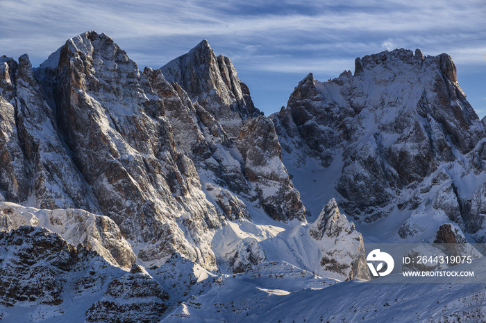 winter mountain landscape