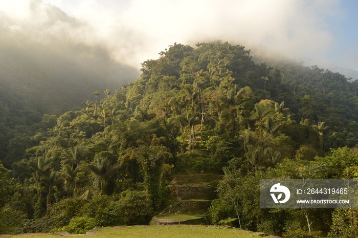 Hiking to Ciudad Perdida (The Lost City) in the jungle and mountains of Colombias Sierra Nevada de Santa Marta