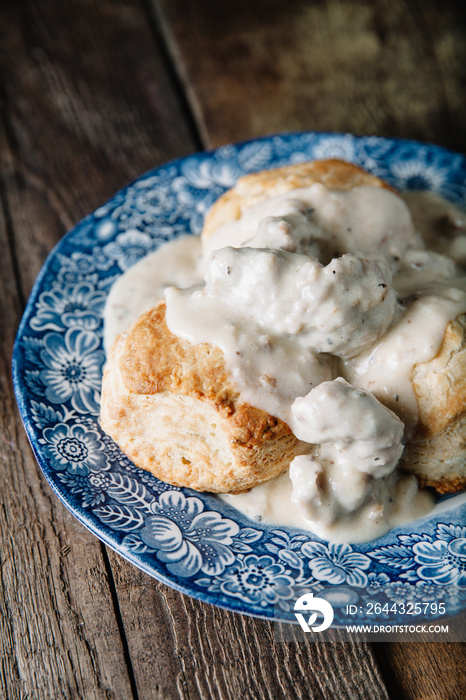 Biscuits and gravy