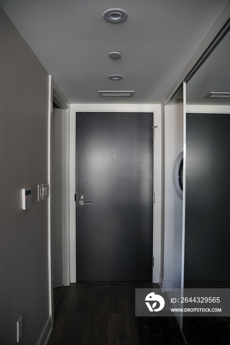 Interior Entrance Hallway of a Condo Unit