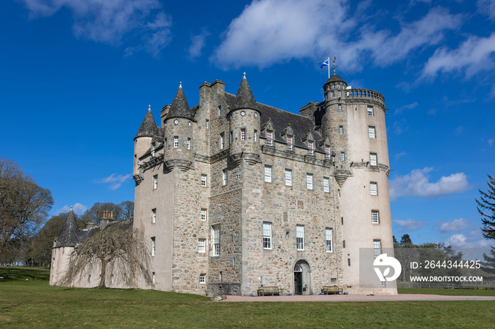 Fraser Castle in the Scottish Highlands