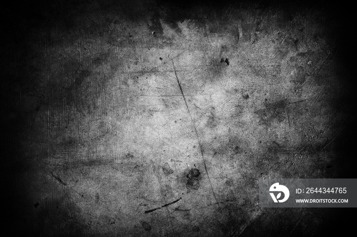 Grunge black textured concrete background