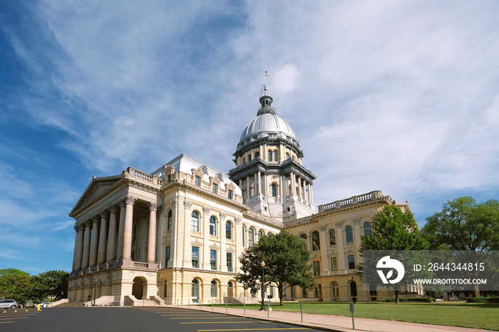 Springfield, Illinois - State Capitol Building. Springfield, Illinois, USA.