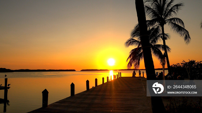 Wonderful pier in the FLORIDA Keys