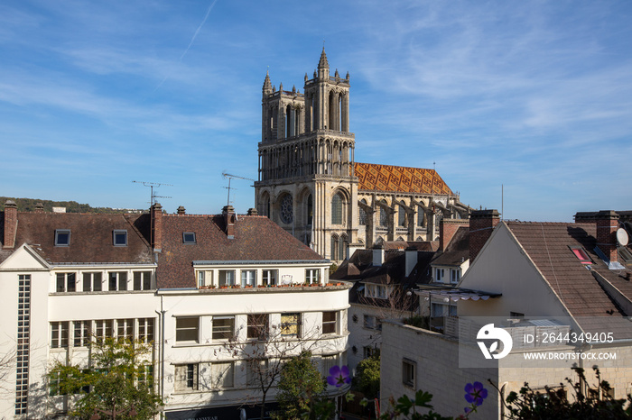 Collégiale Notre-Dame de Mantes-la-Jolie, Yvelines, France