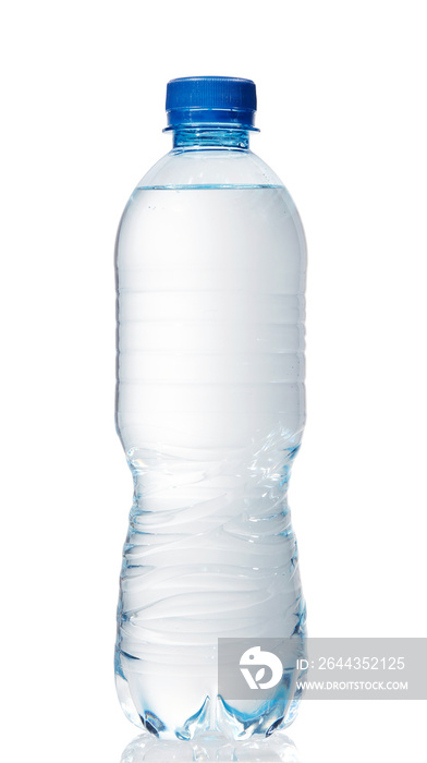 plastic bottle of water