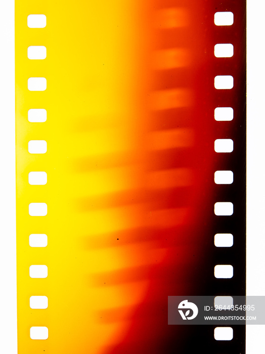 35 mm burned filmstrip leader movie cinema photography background