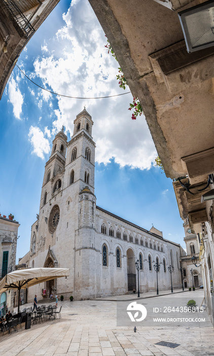 Altamura in the summer sun. Warm Puglia.