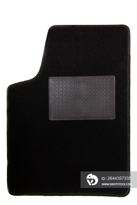 black car mat