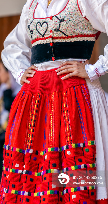 Portuguese folk costume for women