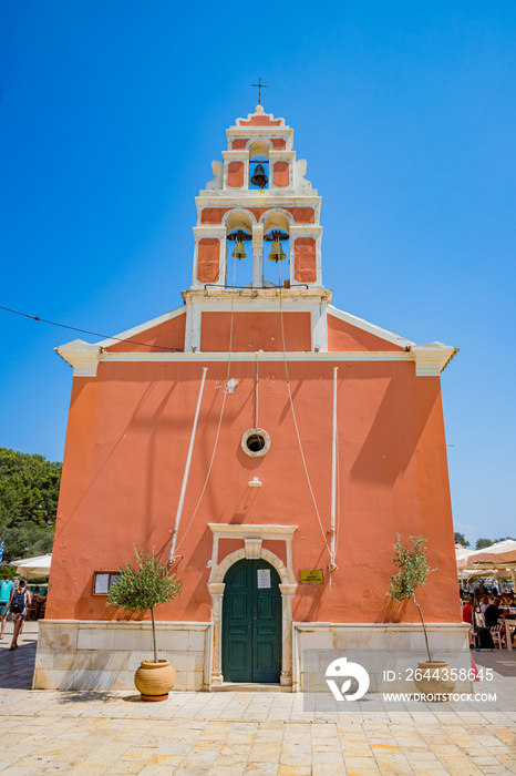 Dans le village de Gaios à Paxos île Ionienne