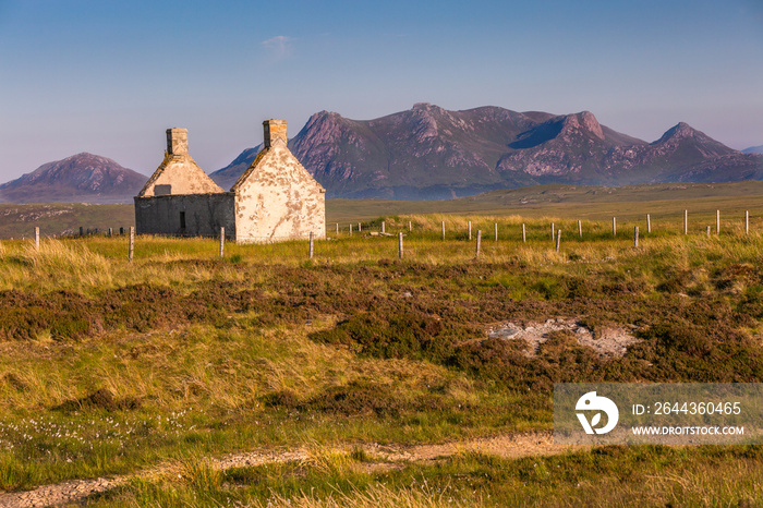 Ben Loyal from the Kyle of Tongue in Sutherland in the Scottish Highlands.