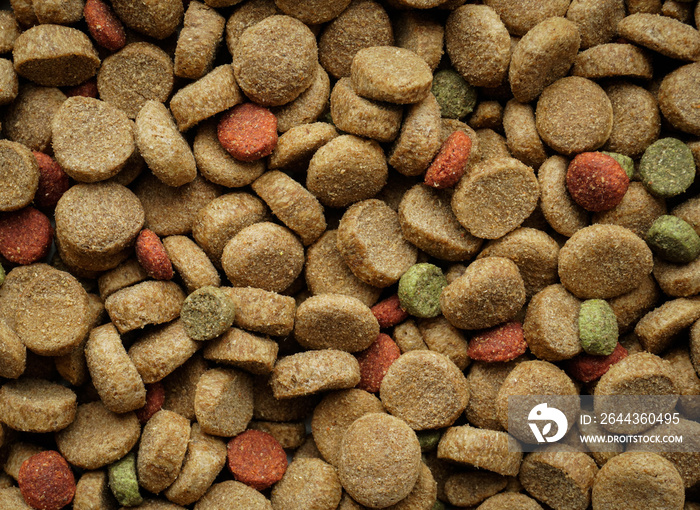 background texture pet food for dogs and cats