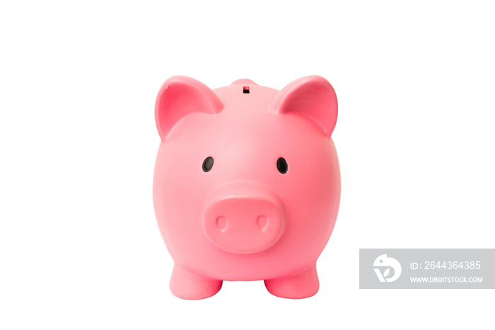 Piggy bank isolated on white background