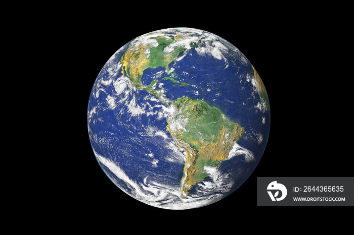 Beautiful world taken from space _element of the picture is decorated by NASA with clipping path