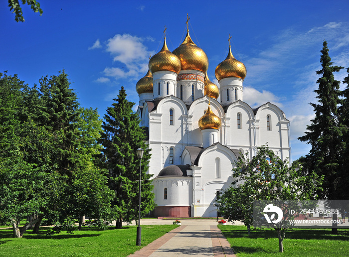 View of the Cathedral of Yaroslavl